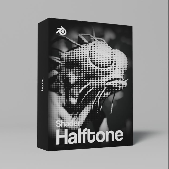 Halftone Shader for Blender