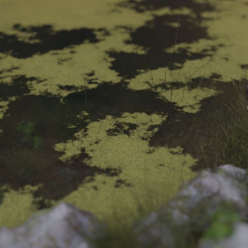 Realistic Water Shader for Blender 4.2 with Duckweed